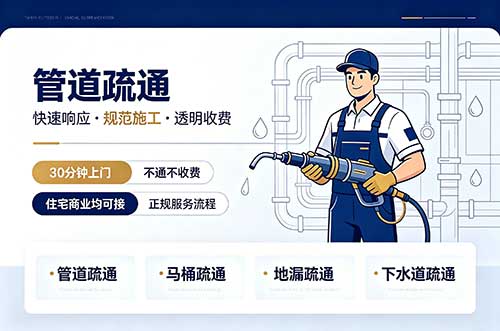 即墨管道疏通