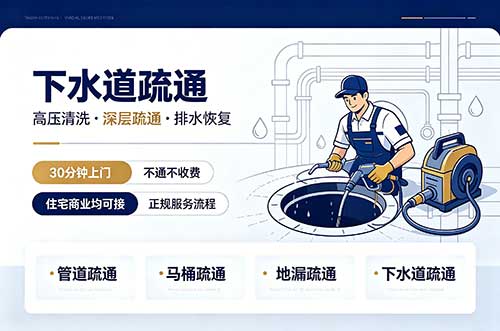 即墨下水道疏通